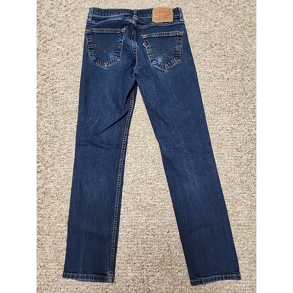 Levi's 511 Jeans Men's 29x32 Slim Fit Blue Cotton Stretch Dark 28x30 Actual‎